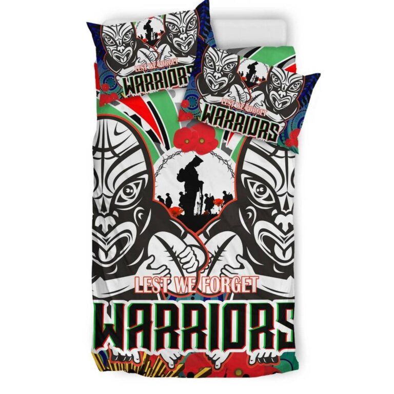 National Rugby League store - Loyal fans of New Zealand Warriors's Bedding Duvet Cover + 1/2 Pillow Cases:vintage National Rugby League suit,uniform,apparel,shirts,merch,hoodie,jackets,shorts,sweatshirt,outfits,clothes
