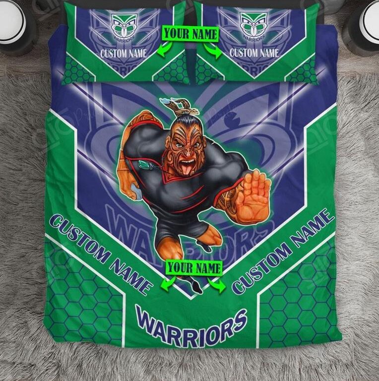 National Rugby League store - Loyal fans of New Zealand Warriors's Bedding Duvet Cover + 1/2 Pillow Cases:vintage National Rugby League suit,uniform,apparel,shirts,merch,hoodie,jackets,shorts,sweatshirt,outfits,clothes