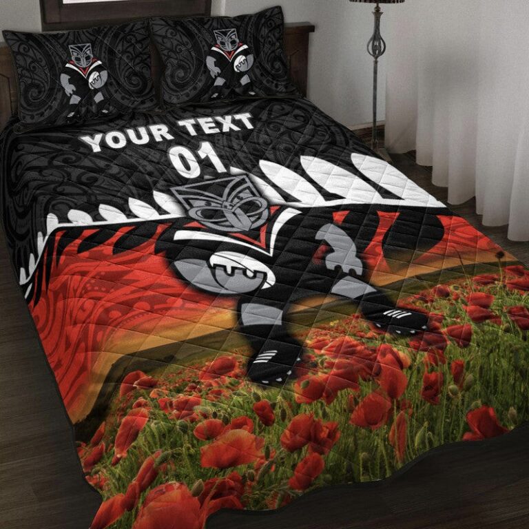 National Rugby League store - Loyal fans of New Zealand Warriors's Quilt + 1/2 Pillow Cases:vintage National Rugby League suit,uniform,apparel,shirts,merch,hoodie,jackets,shorts,sweatshirt,outfits,clothes