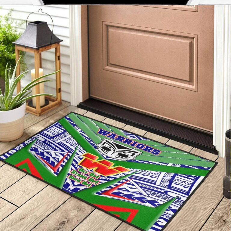 National Rugby League store - Loyal fans of New Zealand Warriors's Doormat:vintage National Rugby League suit,uniform,apparel,shirts,merch,hoodie,jackets,shorts,sweatshirt,outfits,clothes