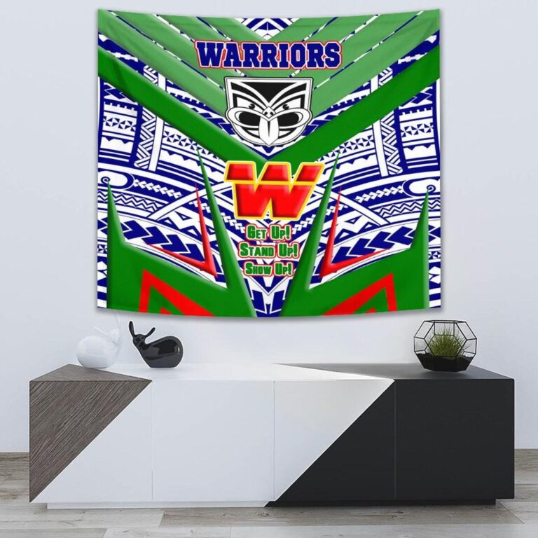 National Rugby League store - Loyal fans of New Zealand Warriors's Wall Tapestry:vintage National Rugby League suit,uniform,apparel,shirts,merch,hoodie,jackets,shorts,sweatshirt,outfits,clothes