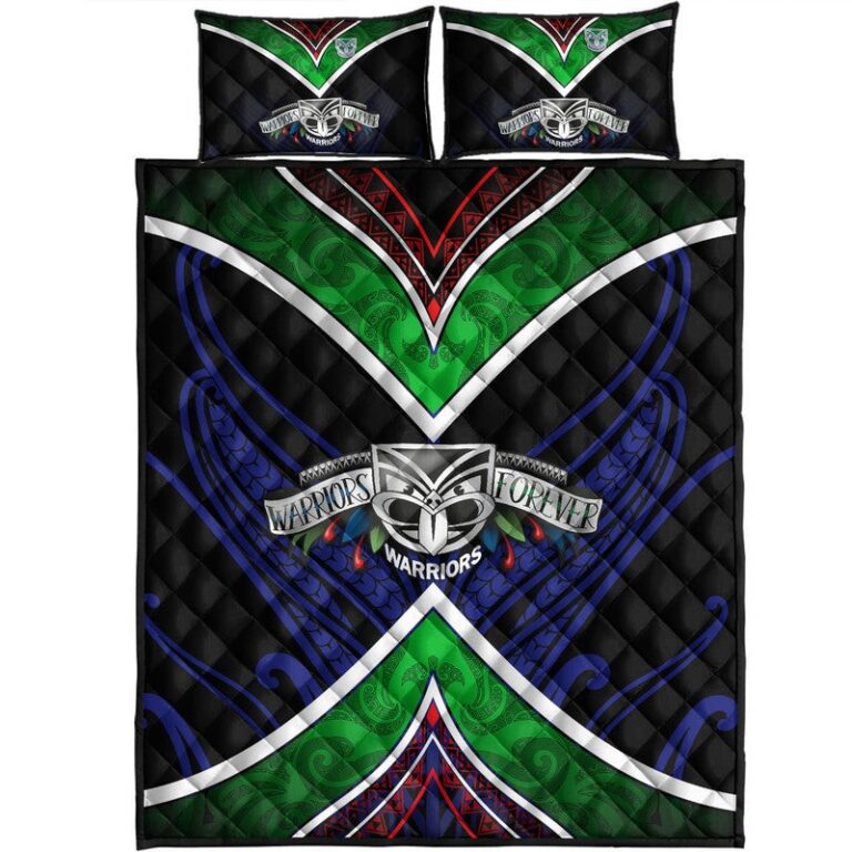 National Rugby League store - Loyal fans of New Zealand Warriors's Quilt + 1/2 Pillow Cases:vintage National Rugby League suit,uniform,apparel,shirts,merch,hoodie,jackets,shorts,sweatshirt,outfits,clothes