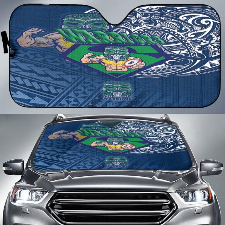 National Rugby League store - Loyal fans of New Zealand Warriors's Auto Sun Shades:vintage National Rugby League suit,uniform,apparel,shirts,merch,hoodie,jackets,shorts,sweatshirt,outfits,clothes