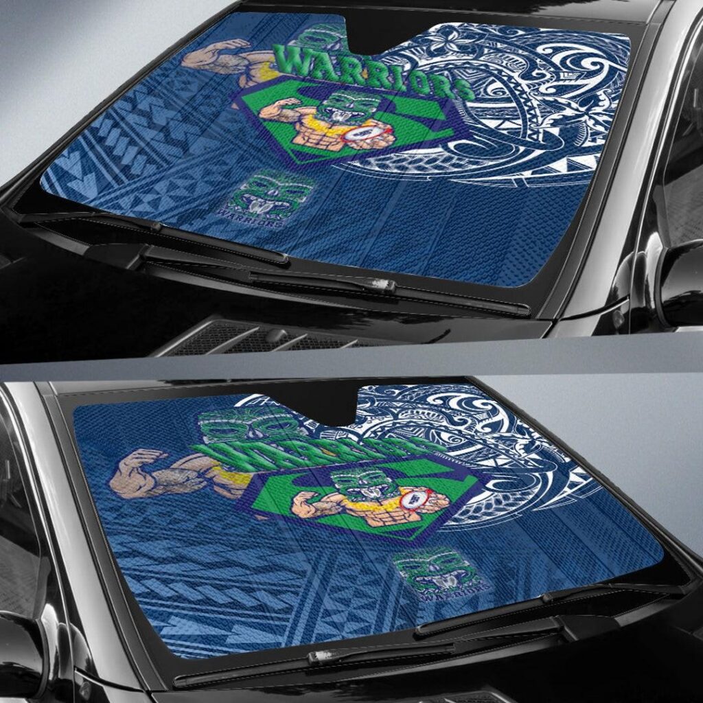 National Rugby League store - Loyal fans of New Zealand Warriors's Auto Sun Shades:vintage National Rugby League suit,uniform,apparel,shirts,merch,hoodie,jackets,shorts,sweatshirt,outfits,clothes
