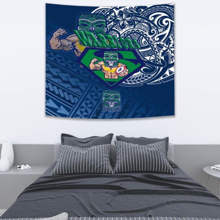 National Rugby League store - Loyal fans of New Zealand Warriors's Wall Tapestry:vintage National Rugby League suit,uniform,apparel,shirts,merch,hoodie,jackets,shorts,sweatshirt,outfits,clothes