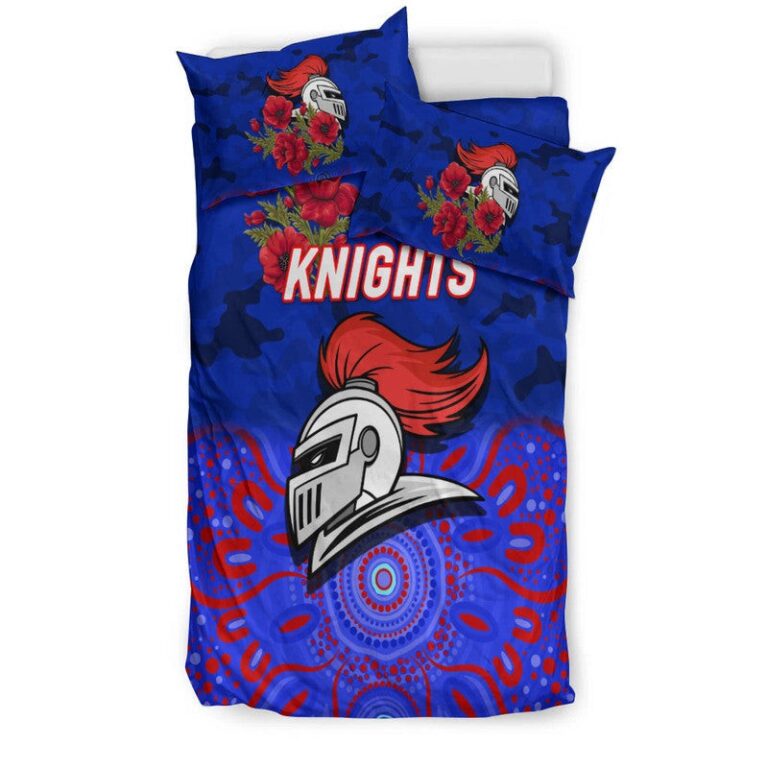 National Rugby League store - Loyal fans of Newcastle Knights's Bedding Duvet Cover + 1/2 Pillow Cases:vintage National Rugby League suit,uniform,apparel,shirts,merch,hoodie,jackets,shorts,sweatshirt,outfits,clothes