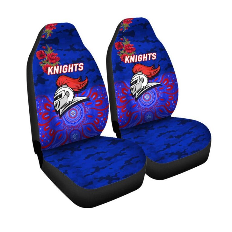 National Rugby League store - Loyal fans of Newcastle Knights's Set 2 Car Seat Cover:vintage National Rugby League suit,uniform,apparel,shirts,merch,hoodie,jackets,shorts,sweatshirt,outfits,clothes