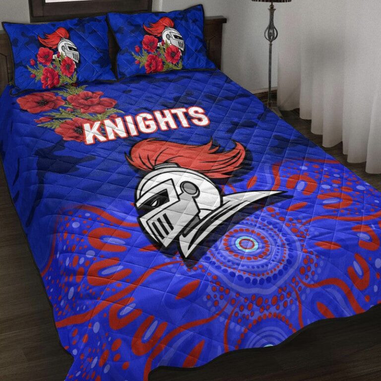 National Rugby League store - Loyal fans of Newcastle Knights's Quilt + 1/2 Pillow Cases:vintage National Rugby League suit,uniform,apparel,shirts,merch,hoodie,jackets,shorts,sweatshirt,outfits,clothes