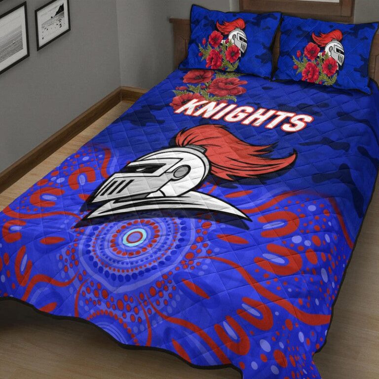National Rugby League store - Loyal fans of Newcastle Knights's Quilt + 1/2 Pillow Cases:vintage National Rugby League suit,uniform,apparel,shirts,merch,hoodie,jackets,shorts,sweatshirt,outfits,clothes