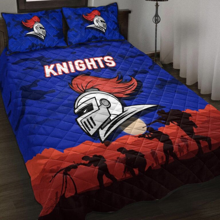 National Rugby League store - Loyal fans of Newcastle Knights's Quilt + 1/2 Pillow Cases:vintage National Rugby League suit,uniform,apparel,shirts,merch,hoodie,jackets,shorts,sweatshirt,outfits,clothes