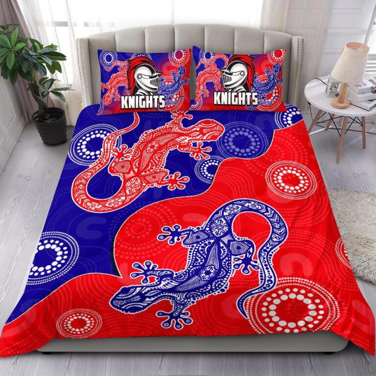 National Rugby League store - Loyal fans of Newcastle Knights's Bedding Duvet Cover + 1/2 Pillow Cases:vintage National Rugby League suit,uniform,apparel,shirts,merch,hoodie,jackets,shorts,sweatshirt,outfits,clothes