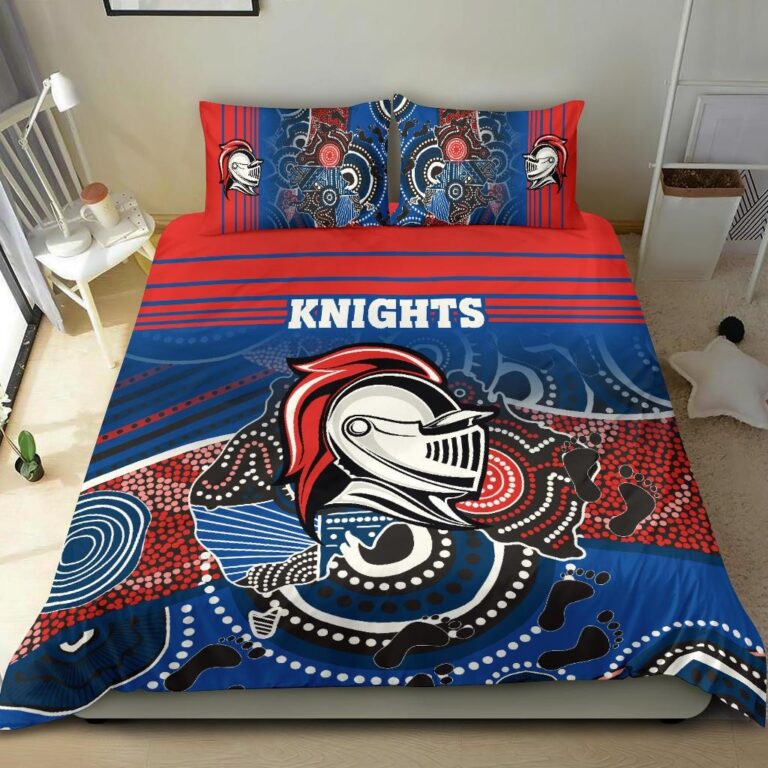 National Rugby League store - Loyal fans of Newcastle Knights's Bedding Duvet Cover + 1/2 Pillow Cases:vintage National Rugby League suit,uniform,apparel,shirts,merch,hoodie,jackets,shorts,sweatshirt,outfits,clothes
