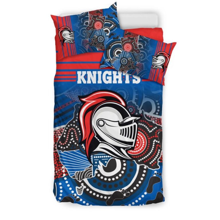 National Rugby League store - Loyal fans of Newcastle Knights's Bedding Duvet Cover + 1/2 Pillow Cases:vintage National Rugby League suit,uniform,apparel,shirts,merch,hoodie,jackets,shorts,sweatshirt,outfits,clothes