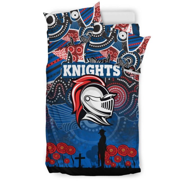 National Rugby League store - Loyal fans of Newcastle Knights's Bedding Duvet Cover + 1/2 Pillow Cases:vintage National Rugby League suit,uniform,apparel,shirts,merch,hoodie,jackets,shorts,sweatshirt,outfits,clothes