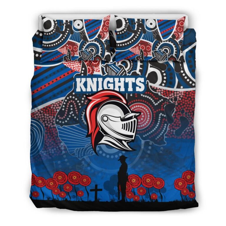 National Rugby League store - Loyal fans of Newcastle Knights's Bedding Duvet Cover + 1/2 Pillow Cases:vintage National Rugby League suit,uniform,apparel,shirts,merch,hoodie,jackets,shorts,sweatshirt,outfits,clothes