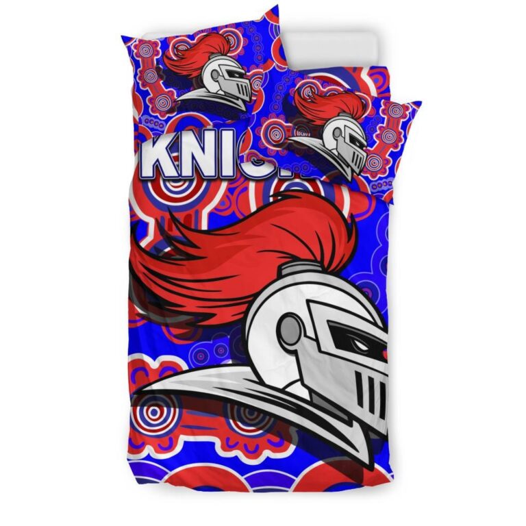 National Rugby League store - Loyal fans of Newcastle Knights's Bedding Duvet Cover + 1/2 Pillow Cases:vintage National Rugby League suit,uniform,apparel,shirts,merch,hoodie,jackets,shorts,sweatshirt,outfits,clothes