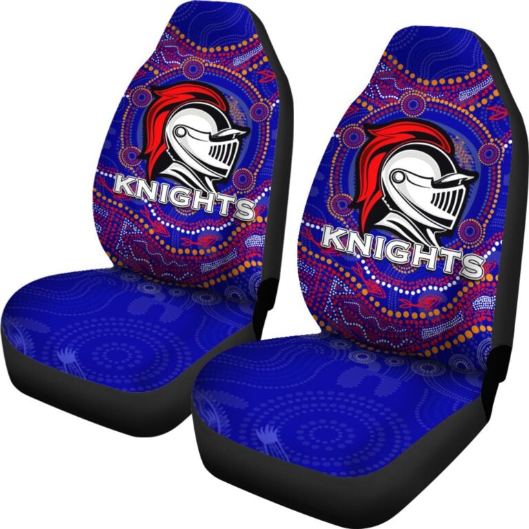 National Rugby League store - Loyal fans of Newcastle Knights's Set 2 Car Seat Cover:vintage National Rugby League suit,uniform,apparel,shirts,merch,hoodie,jackets,shorts,sweatshirt,outfits,clothes