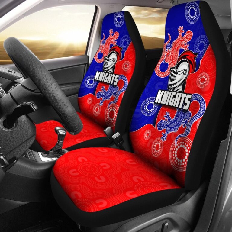 National Rugby League store - Loyal fans of Newcastle Knights's Set 2 Car Seat Cover:vintage National Rugby League suit,uniform,apparel,shirts,merch,hoodie,jackets,shorts,sweatshirt,outfits,clothes