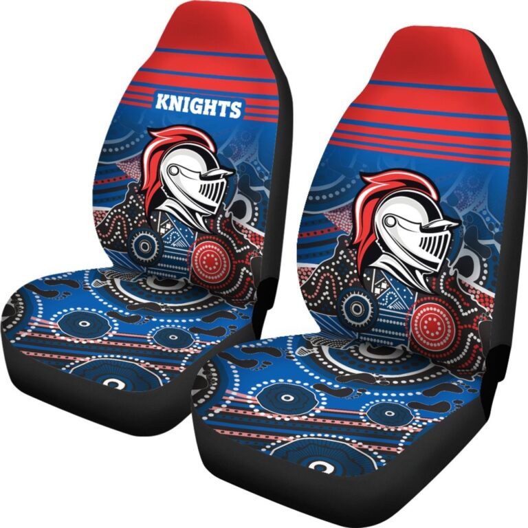 National Rugby League store - Loyal fans of Newcastle Knights's Set 2 Car Seat Cover:vintage National Rugby League suit,uniform,apparel,shirts,merch,hoodie,jackets,shorts,sweatshirt,outfits,clothes