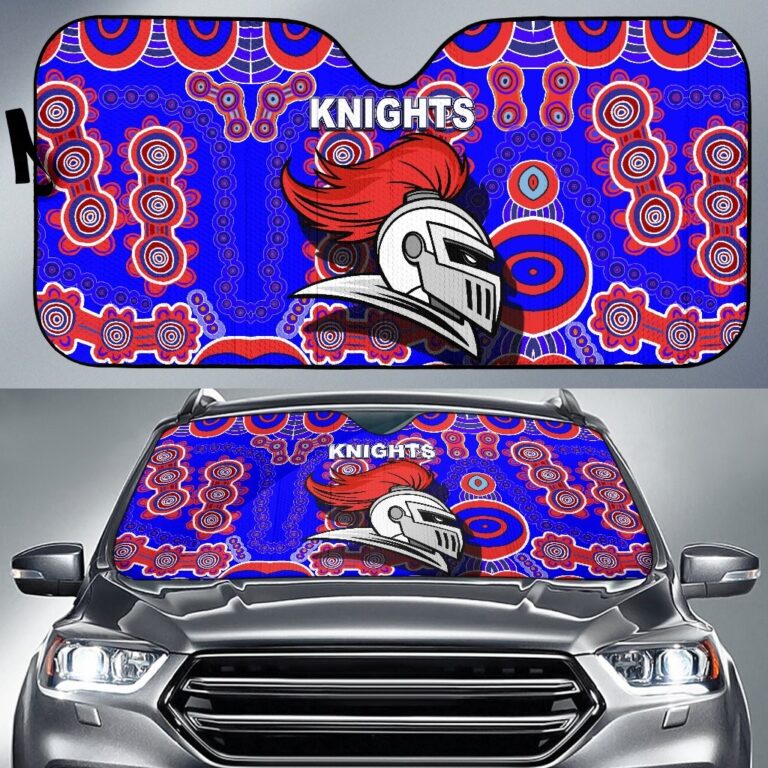 National Rugby League store - Loyal fans of Newcastle Knights's Auto Sun Shades:vintage National Rugby League suit,uniform,apparel,shirts,merch,hoodie,jackets,shorts,sweatshirt,outfits,clothes