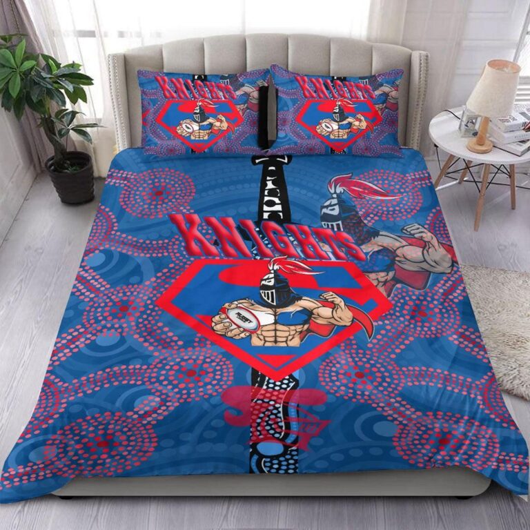 National Rugby League store - Loyal fans of Newcastle Knights's Bedding Duvet Cover + 1/2 Pillow Cases:vintage National Rugby League suit,uniform,apparel,shirts,merch,hoodie,jackets,shorts,sweatshirt,outfits,clothes