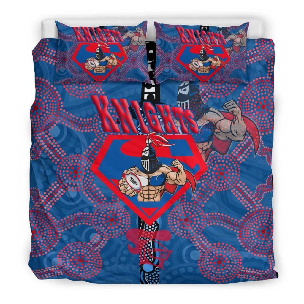 National Rugby League store - Loyal fans of Newcastle Knights's Bedding Duvet Cover + 1/2 Pillow Cases:vintage National Rugby League suit,uniform,apparel,shirts,merch,hoodie,jackets,shorts,sweatshirt,outfits,clothes
