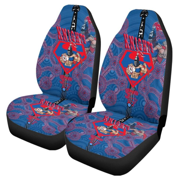 National Rugby League store - Loyal fans of Newcastle Knights's Set 2 Car Seat Cover:vintage National Rugby League suit,uniform,apparel,shirts,merch,hoodie,jackets,shorts,sweatshirt,outfits,clothes