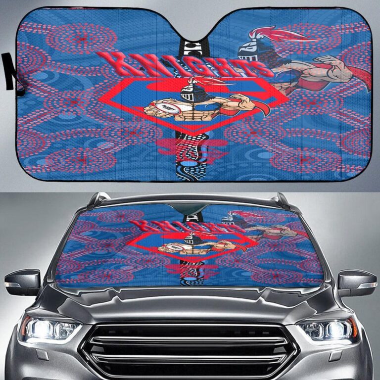 National Rugby League store - Loyal fans of Newcastle Knights's Auto Sun Shades:vintage National Rugby League suit,uniform,apparel,shirts,merch,hoodie,jackets,shorts,sweatshirt,outfits,clothes