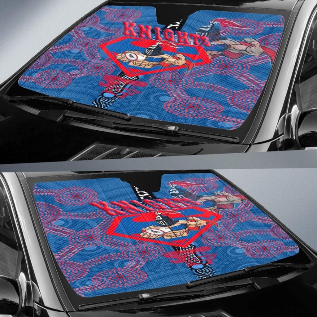 National Rugby League store - Loyal fans of Newcastle Knights's Auto Sun Shades:vintage National Rugby League suit,uniform,apparel,shirts,merch,hoodie,jackets,shorts,sweatshirt,outfits,clothes