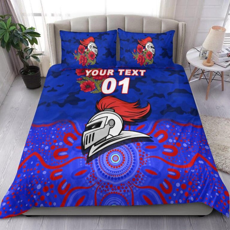 National Rugby League store - Loyal fans of Newcastle Knights's Bedding Duvet Cover + 1/2 Pillow Cases:vintage National Rugby League suit,uniform,apparel,shirts,merch,hoodie,jackets,shorts,sweatshirt,outfits,clothes