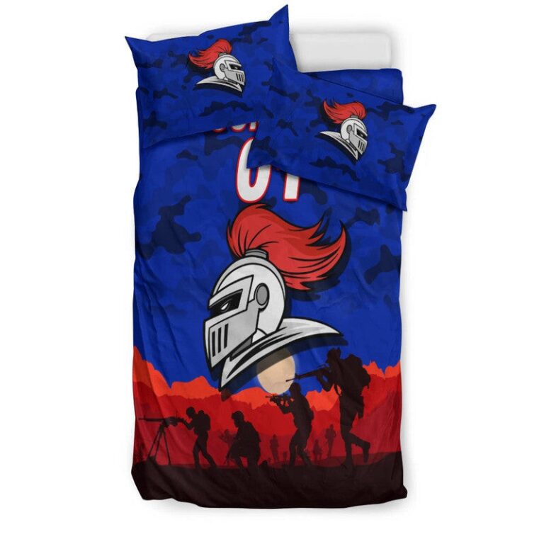 National Rugby League store - Loyal fans of Newcastle Knights's Bedding Duvet Cover + 1/2 Pillow Cases:vintage National Rugby League suit,uniform,apparel,shirts,merch,hoodie,jackets,shorts,sweatshirt,outfits,clothes