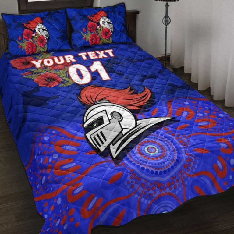 National Rugby League store - Loyal fans of Newcastle Knights's Quilt + 1/2 Pillow Cases:vintage National Rugby League suit,uniform,apparel,shirts,merch,hoodie,jackets,shorts,sweatshirt,outfits,clothes