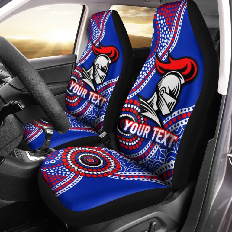 National Rugby League store - Loyal fans of Newcastle Knights's Set 2 Car Seat Cover:vintage National Rugby League suit,uniform,apparel,shirts,merch,hoodie,jackets,shorts,sweatshirt,outfits,clothes