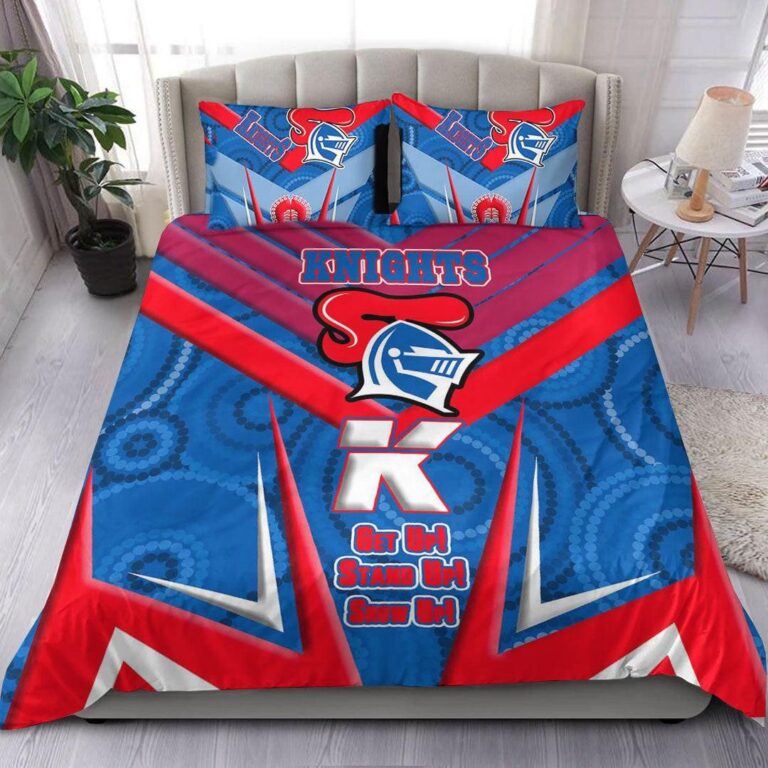 National Rugby League store - Loyal fans of Newcastle Knights's Bedding Duvet Cover + 1/2 Pillow Cases:vintage National Rugby League suit,uniform,apparel,shirts,merch,hoodie,jackets,shorts,sweatshirt,outfits,clothes