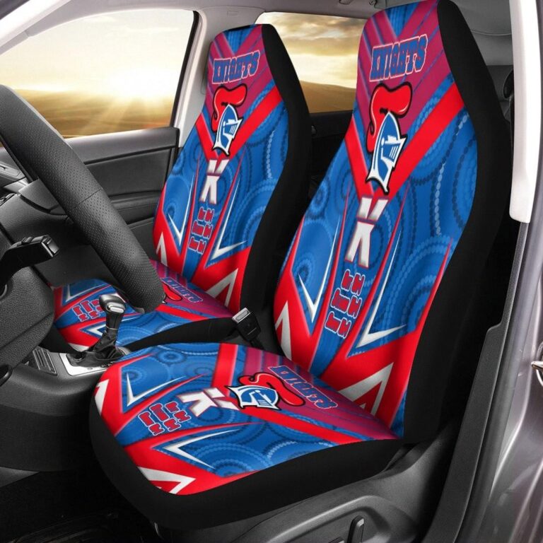 National Rugby League store - Loyal fans of Newcastle Knights's Set 2 Car Seat Cover:vintage National Rugby League suit,uniform,apparel,shirts,merch,hoodie,jackets,shorts,sweatshirt,outfits,clothes