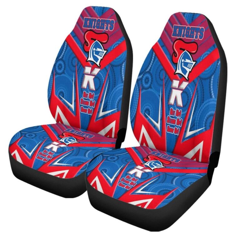 National Rugby League store - Loyal fans of Newcastle Knights's Set 2 Car Seat Cover:vintage National Rugby League suit,uniform,apparel,shirts,merch,hoodie,jackets,shorts,sweatshirt,outfits,clothes