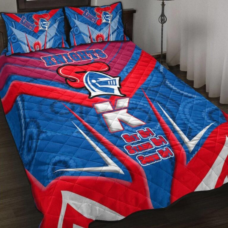 National Rugby League store - Loyal fans of Newcastle Knights's Quilt + 1/2 Pillow Cases:vintage National Rugby League suit,uniform,apparel,shirts,merch,hoodie,jackets,shorts,sweatshirt,outfits,clothes
