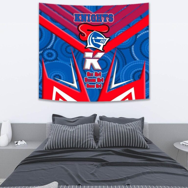 National Rugby League store - Loyal fans of Newcastle Knights's Wall Tapestry:vintage National Rugby League suit,uniform,apparel,shirts,merch,hoodie,jackets,shorts,sweatshirt,outfits,clothes