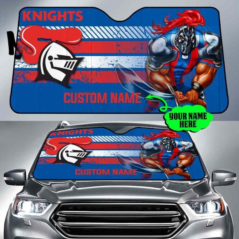 National Rugby League store - Loyal fans of Newcastle Knights's Auto Sun Shades:vintage National Rugby League suit,uniform,apparel,shirts,merch,hoodie,jackets,shorts,sweatshirt,outfits,clothes