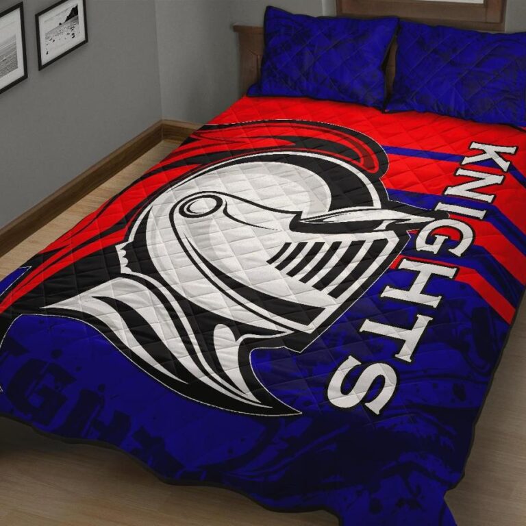 National Rugby League store - Loyal fans of Newcastle Knights's Quilt + 1/2 Pillow Cases:vintage National Rugby League suit,uniform,apparel,shirts,merch,hoodie,jackets,shorts,sweatshirt,outfits,clothes