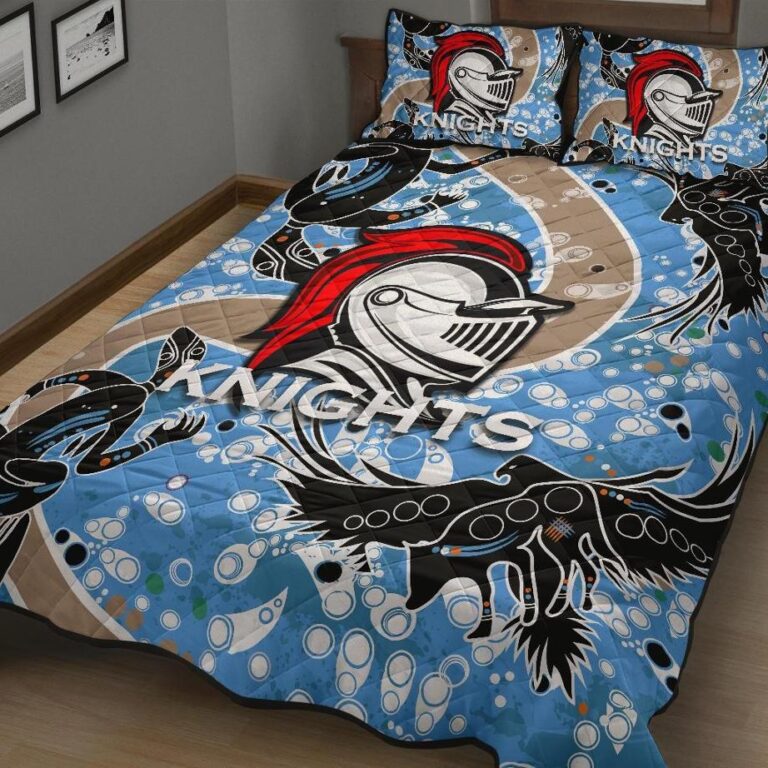 National Rugby League store - Loyal fans of Newcastle Knights's Quilt + 1/2 Pillow Cases:vintage National Rugby League suit,uniform,apparel,shirts,merch,hoodie,jackets,shorts,sweatshirt,outfits,clothes