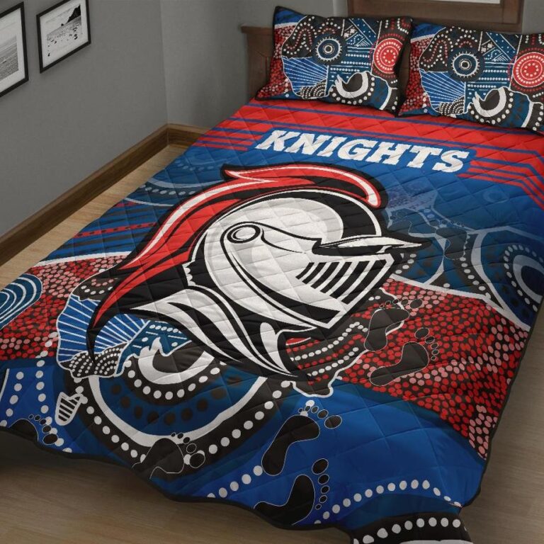 National Rugby League store - Loyal fans of Newcastle Knights's Quilt + 1/2 Pillow Cases:vintage National Rugby League suit,uniform,apparel,shirts,merch,hoodie,jackets,shorts,sweatshirt,outfits,clothes