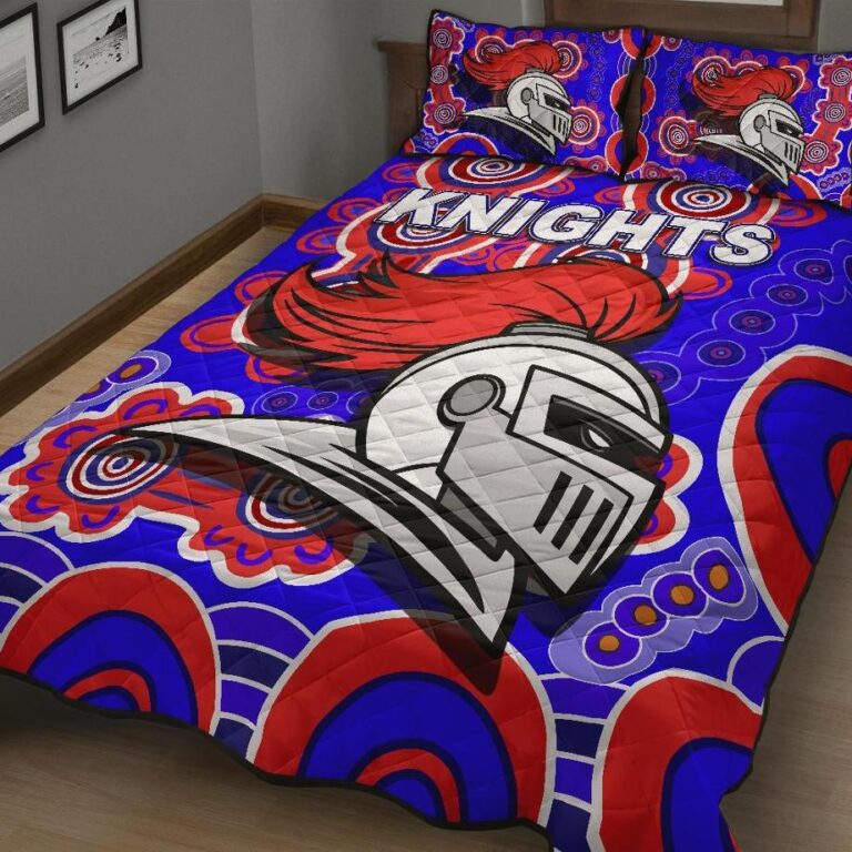 National Rugby League store - Loyal fans of Newcastle Knights's Quilt + 1/2 Pillow Cases:vintage National Rugby League suit,uniform,apparel,shirts,merch,hoodie,jackets,shorts,sweatshirt,outfits,clothes