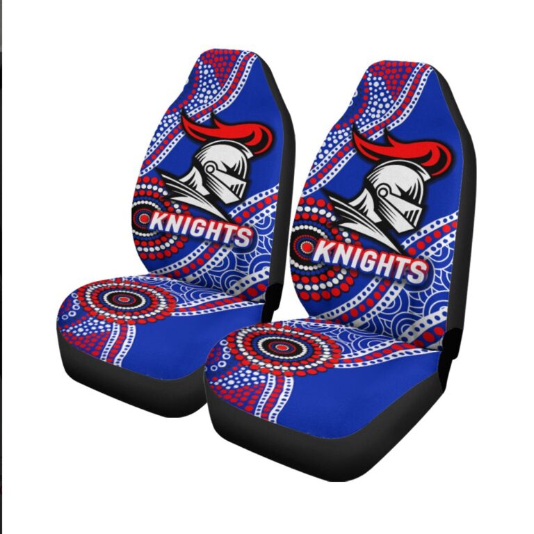 National Rugby League store - Loyal fans of Newcastle Knights's Set 2 Car Seat Cover:vintage National Rugby League suit,uniform,apparel,shirts,merch,hoodie,jackets,shorts,sweatshirt,outfits,clothes
