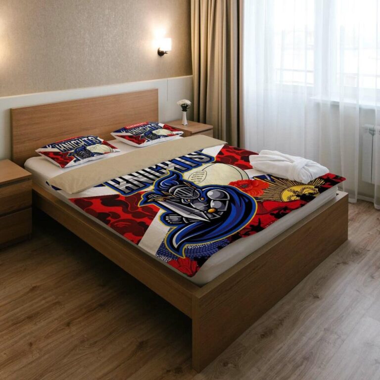 National Rugby League store - Loyal fans of Newcastle Knights's Bedding Duvet Cover + 1/2 Pillow Cases:vintage National Rugby League suit,uniform,apparel,shirts,merch,hoodie,jackets,shorts,sweatshirt,outfits,clothes