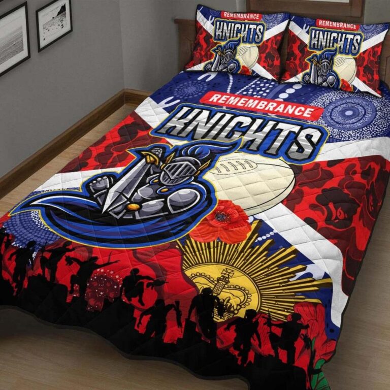 National Rugby League store - Loyal fans of Newcastle Knights's Quilt + 1/2 Pillow Cases:vintage National Rugby League suit,uniform,apparel,shirts,merch,hoodie,jackets,shorts,sweatshirt,outfits,clothes