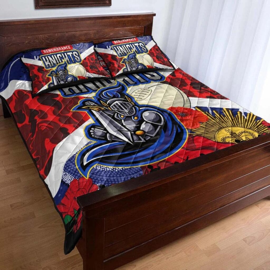 National Rugby League store - Loyal fans of Newcastle Knights's Quilt + 1/2 Pillow Cases:vintage National Rugby League suit,uniform,apparel,shirts,merch,hoodie,jackets,shorts,sweatshirt,outfits,clothes
