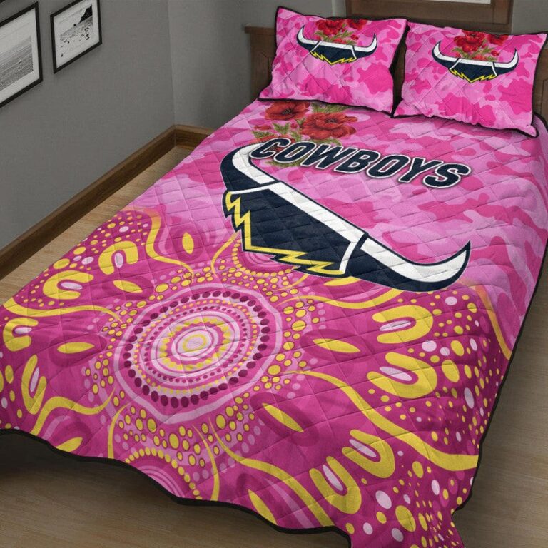 National Rugby League store - Loyal fans of North Queensland Cowboys's Quilt + 1/2 Pillow Cases:vintage National Rugby League suit,uniform,apparel,shirts,merch,hoodie,jackets,shorts,sweatshirt,outfits,clothes