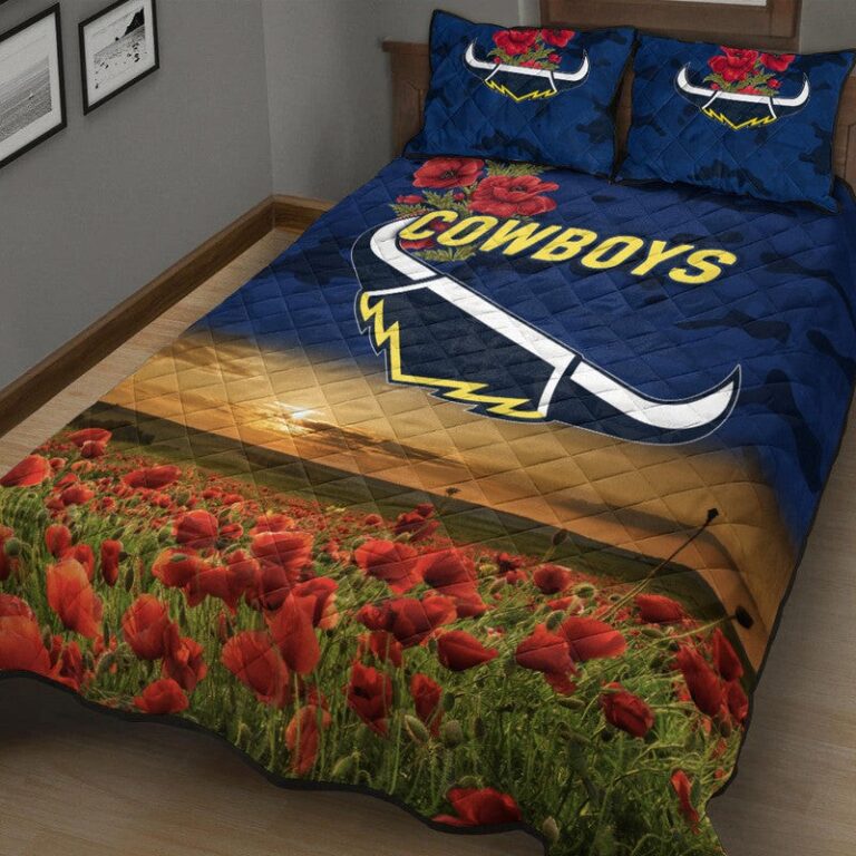 National Rugby League store - Loyal fans of North Queensland Cowboys's Quilt + 1/2 Pillow Cases:vintage National Rugby League suit,uniform,apparel,shirts,merch,hoodie,jackets,shorts,sweatshirt,outfits,clothes