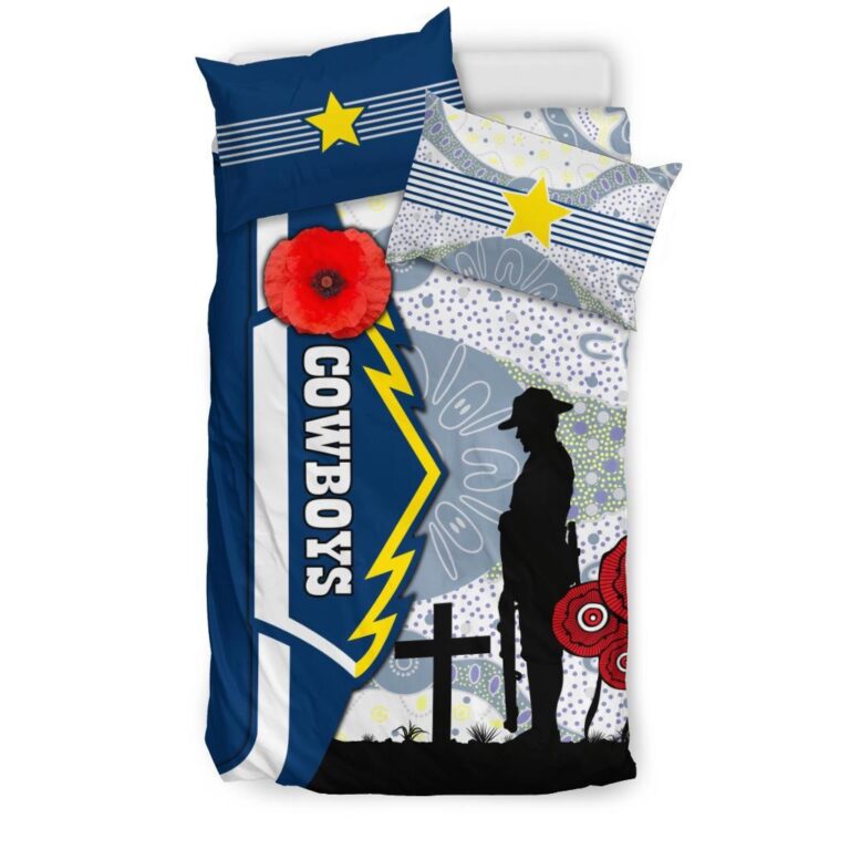 National Rugby League store - Loyal fans of North Queensland Cowboys's Bedding Duvet Cover + 1/2 Pillow Cases:vintage National Rugby League suit,uniform,apparel,shirts,merch,hoodie,jackets,shorts,sweatshirt,outfits,clothes